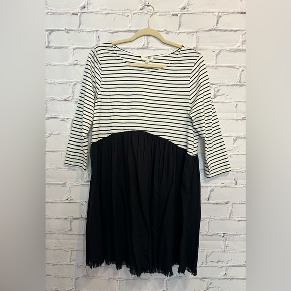 Umgee Striped Tunic Dress - NWT Small - Picture 1 of 6